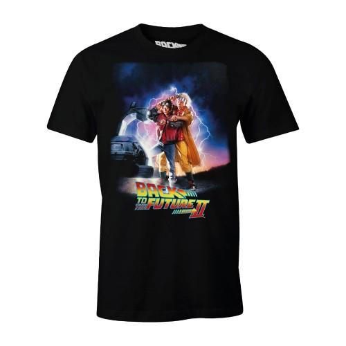 Back To The Future II Mens Poster T-Shirt