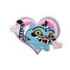 Cartoon Girl Embroidery Cloth Sticker Devil Computer Embroidery Label Colored Love Patch Sticker Blue And Black Crow Chapter Boy Ironing