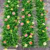 Artificial Lawn Plants with Flowers: Decorative Green Turf Mat for Landscaping and Display