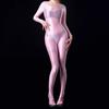 Sexy Women Oil Glossy Shiny Elastic Bodysuit Yoga Shapping Tights Bodycon Silky Satin Smooth Jumpsuits Maid Leotard Candy Color