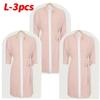 Storage Dust Cover Waterproof Visible Moisture-proof Mildew Proof Hanging Pocket Coat Suit Hanging Cotton Jacket Bag Long Style