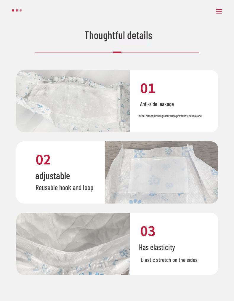 Universal Pet Diaper Pads: Polite Pee Protection for Male & Female Dogs