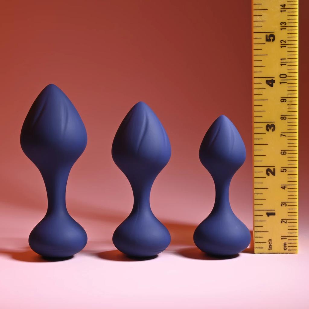 Playboy Pleasure - Tail Trainer Silicone Butt Plug Set