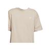 Nike Solid Color Crew Neck Pullover Short Sleeve T-Shirt Men Tops Beige CV0559-245