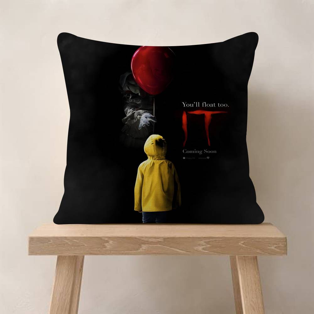 Horrorfilm It Pennywise Clown Personalisierte Bilder Text Heimdeko Kissen Haushaltsgeschenke 45x45cm