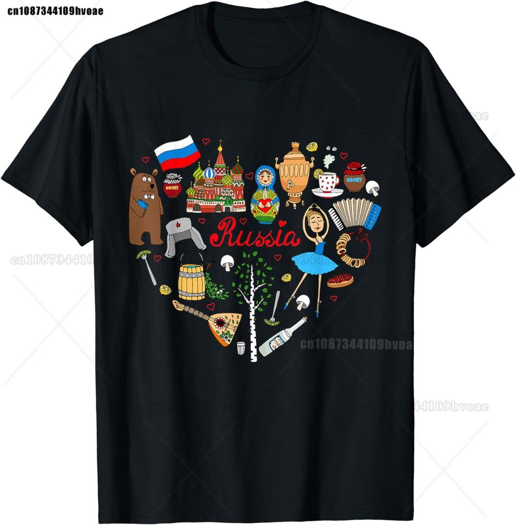 Soviet Propaganda DON'T TALK - WW2 USSR Russian T-Shirt Round Neck Russian Flag Short Sleeved Tops Tees Oversized T-shirt