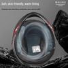 Certified Electric Vehicle Winter Full-Face Helmet for Men & Women - Windproof, Warm, Neck Gaiter Protection