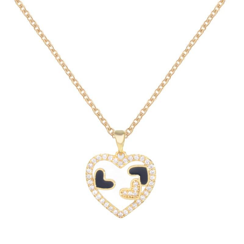 Love Necklace Women'S Light Luxury Premium Versatile Clavicle Chain