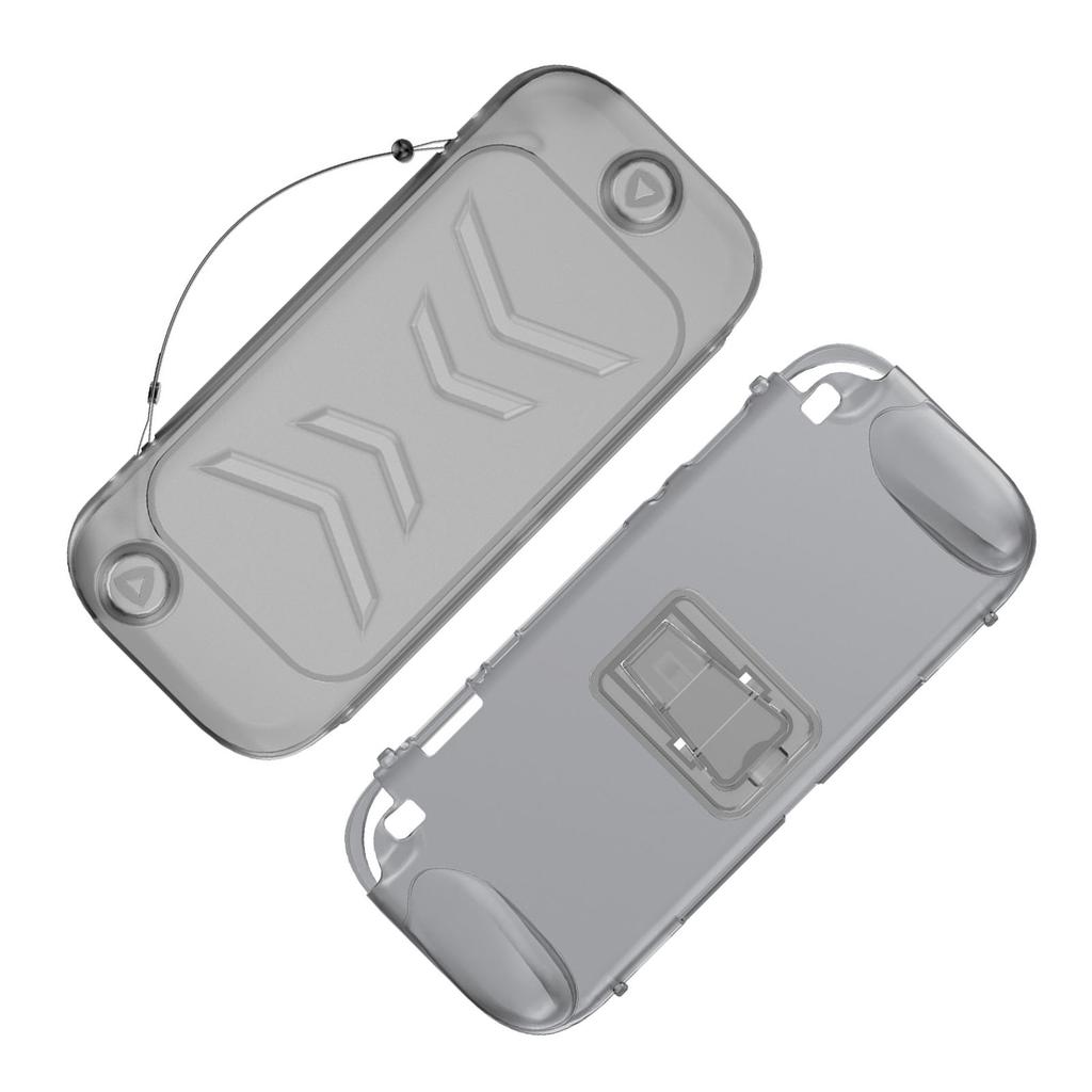 Game Control Case Fit for   2 Detachable Ergonomic Design Game Console PC Front TPU Back 360 degrees  Full Protective Case with Stand