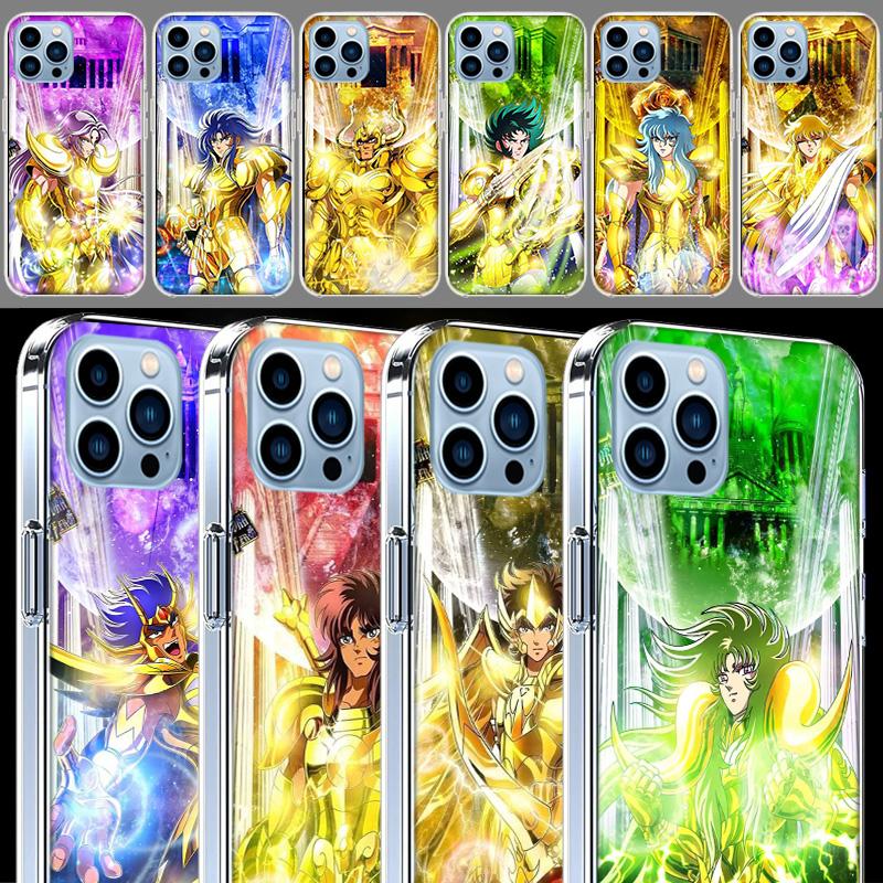 Saint Seiya Knights Of The Zodiac Cases Phone Case For Iphone 17E 16E 17 Air 16 Pro Max 15 Pro 14 Plus 11 13 12 Mini Cover Cases