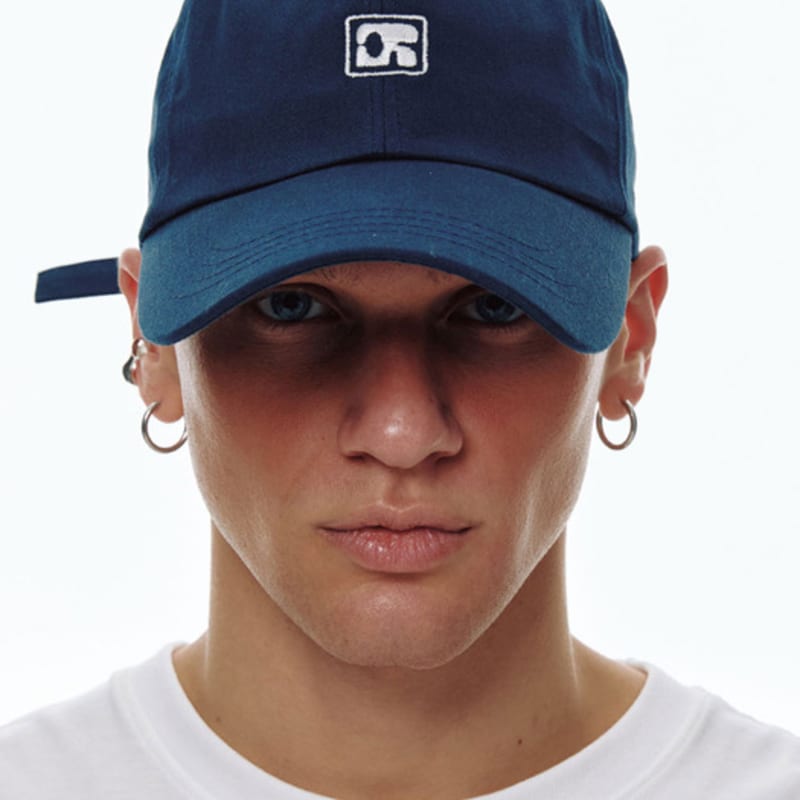 CENTAUR.KR CENTAUR BOX EMBLEM BALL CAP_NAVY