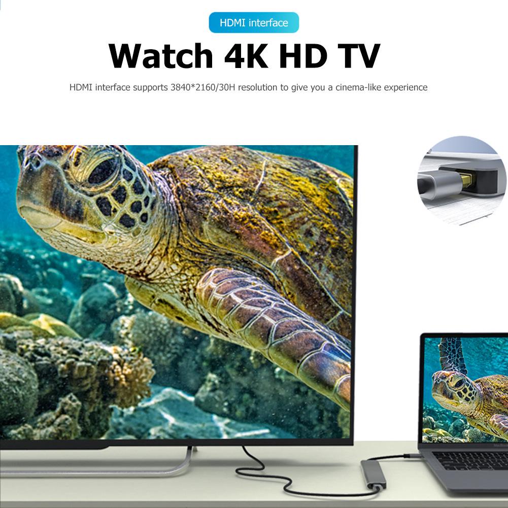 USB-C To HDMI 4K PD Expansion Hub: Mobile & Laptop All-in-One Adapter