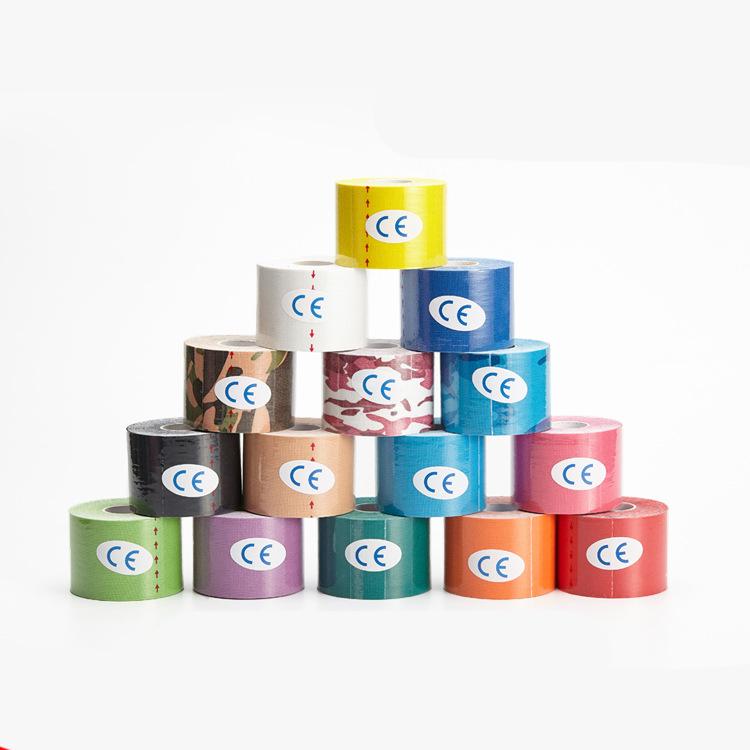 MKAS Water-Resistant Elastic Cotton Muscle Sports Kinesiology K Tape for Athletes 5cmx5m Kinesiology Tape