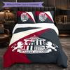 Set Biancheria da Letto a 3 Pezzi Sunderland Football Morbido Set Copripiumino con Federe Set Decorazione Camera da Letto per la Casa