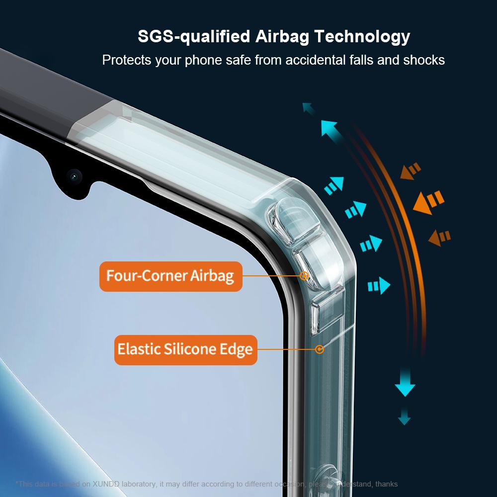 XUNDD Clear Case For Xiaomi Redmi 15C 5G (EU) (173mm)/Poco C85 4G (173mm)/15C 4G (EU) (173mm) Dropproof TPU + Acrylic Back Phone Cover