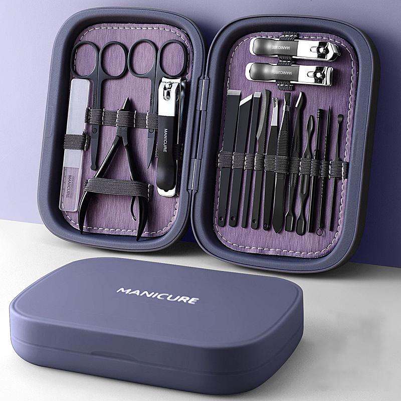 Sada na manikúru Dynamics Professional Nail Clipper Sada nůžek na nehty Pedikúra Blackhead Blemish Make-up řas Nástroj péče o obličej