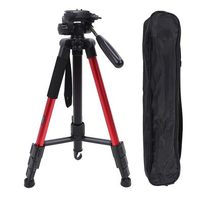 Camera Tripod Adjustable Height Smoother Rotation Multifunctional Aluminum Alloy Phone Tripod Stand