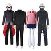 Supernatural Dandadan Ayase Momo School Uniform JK Ken Takakura Okarun Cosplay Costume