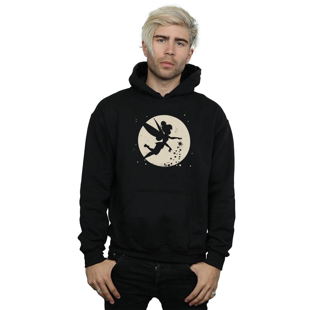 Disney Mens Tinkerbell Moon Cropped Hoodie