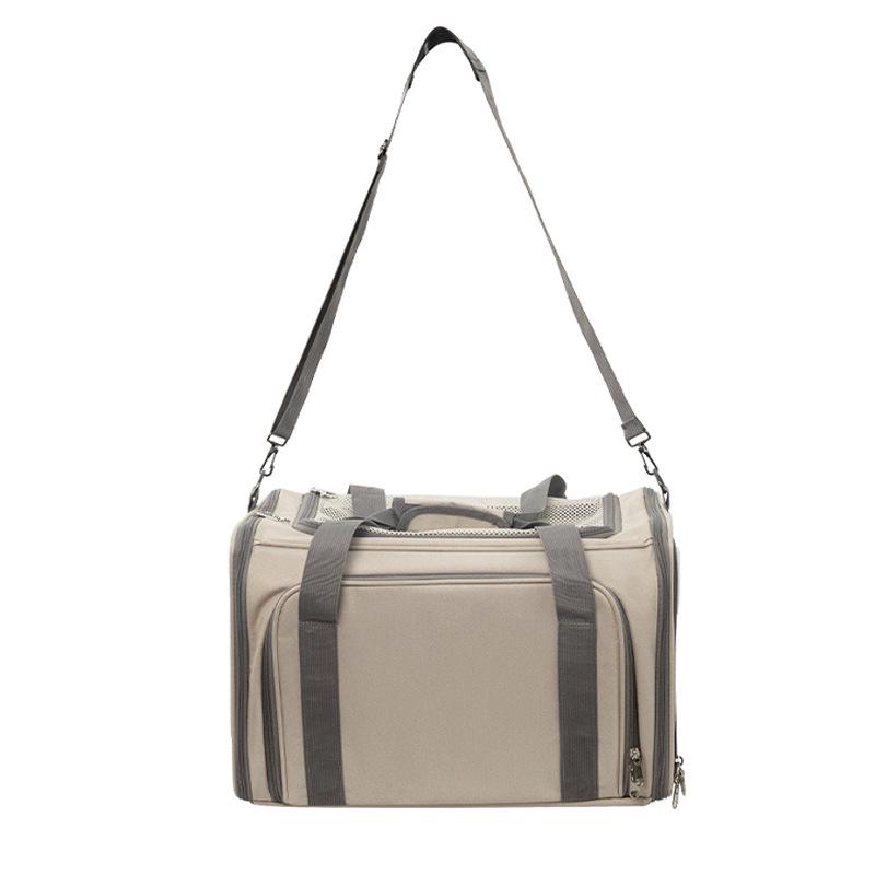 Expandable Multi-Window Cat Carrier Bag - Large Capacity, Breathable, and Portable for Travel