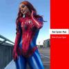 Costume da Cosplay di Daji di Halloween: Tuta nera da donna Spiderman, Costume di Asuka da Overwatch