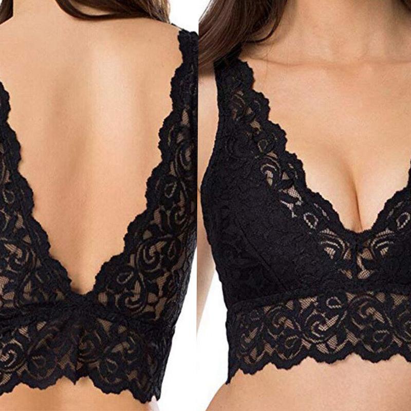 Sexy Bra Temptation See-through Vest Lace Lingerie