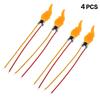 2/4/6Pcs 3.2V/3.7V/5V Flame Lamp Circuit Board Simulation Led Candle Lamp Circuit Board Flickering Flame Decoration Lights