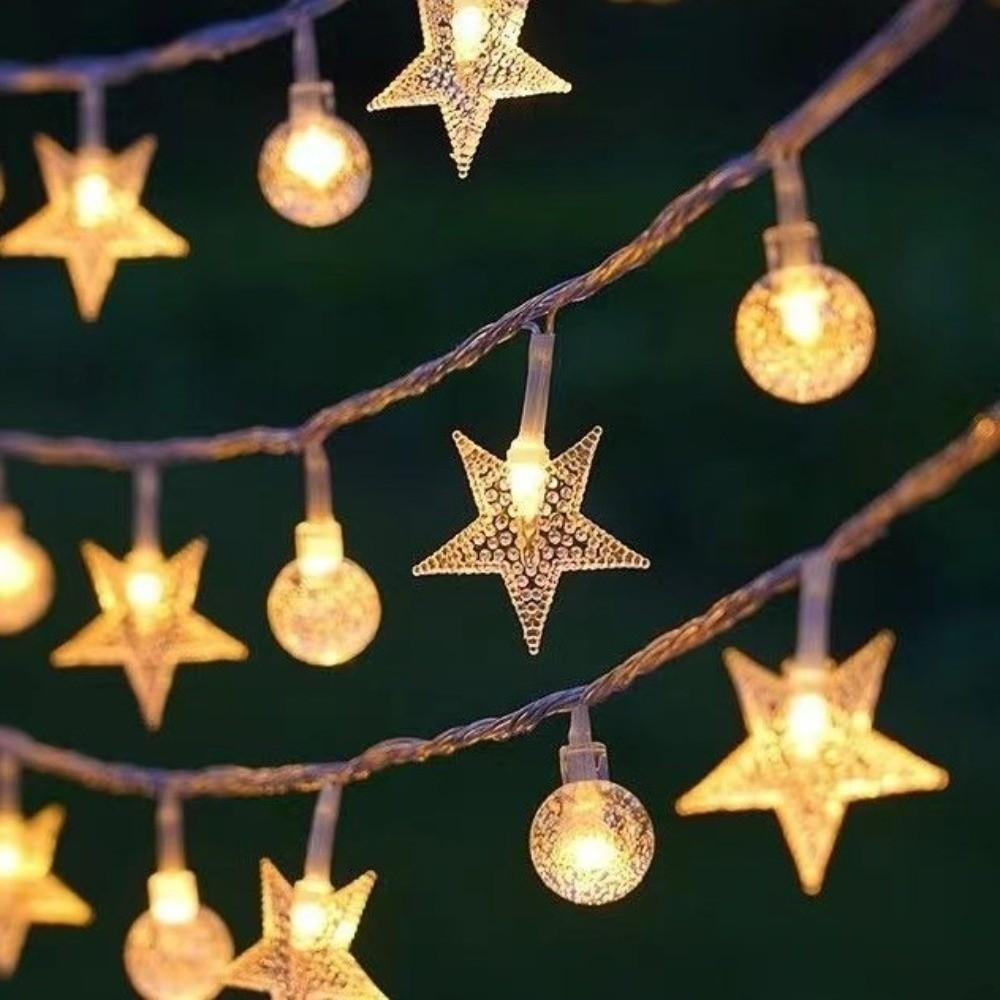 Warm Color Xmas Tree Lights 80LED LED String Light Christmas Lights Lamp String  New Year Party