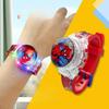 Hello Kitty Otočný flip kryt Lehký hudební hodinky Pro děti Interaktivní Decora