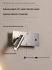 Italian Minimalist Bauhaus-Style Rotatable Wall Lamp with Switch for Bedroom