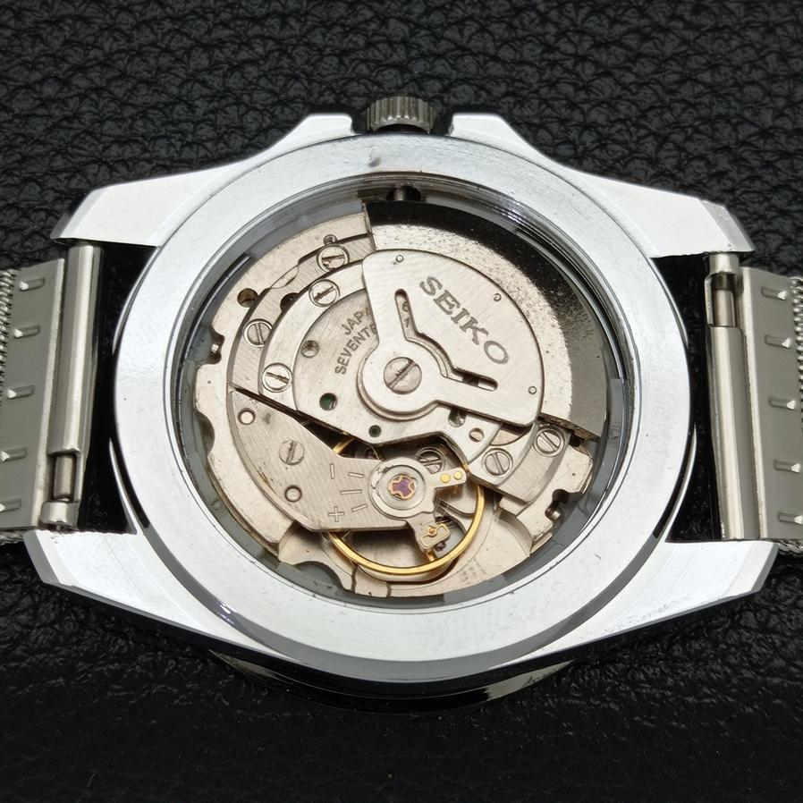 Seiko 5 AUTOMATIC 6309A REFURBISHED JAPAN MENS BLACK DIAL WATCH A426504-2 RL-a426504