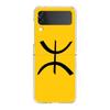 Amazigh Berber Flag Phone Case For Samsung Galaxy Z Flip 3 4 5 Hard Folding Clear PC Bumper For Samsung Z Flip3 Back Cover
