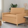 Beige Sofa 126 X 81 X 87.5 Cm Fabric