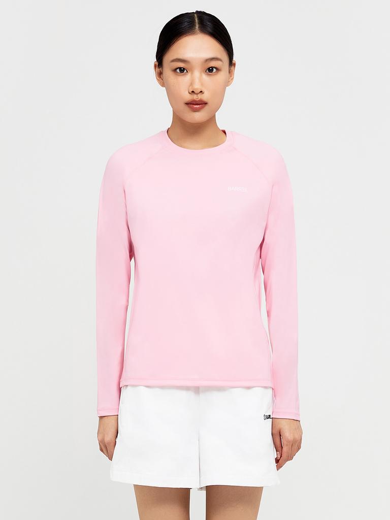 BARREL Women'S Essential Relax Fit Rash Guard Coral (B4Swwrg002Crl)