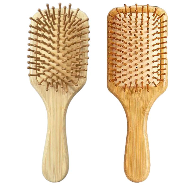 Osaka Bamboo Anti-Static Scalp Massager Comb for Smooth, Tangle-Free Hair