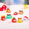 Christmas Micro-landscape Sprites, Colorful Coal Ball Ornaments, Home Desktop Resin Craft Decorative Small Ornaments