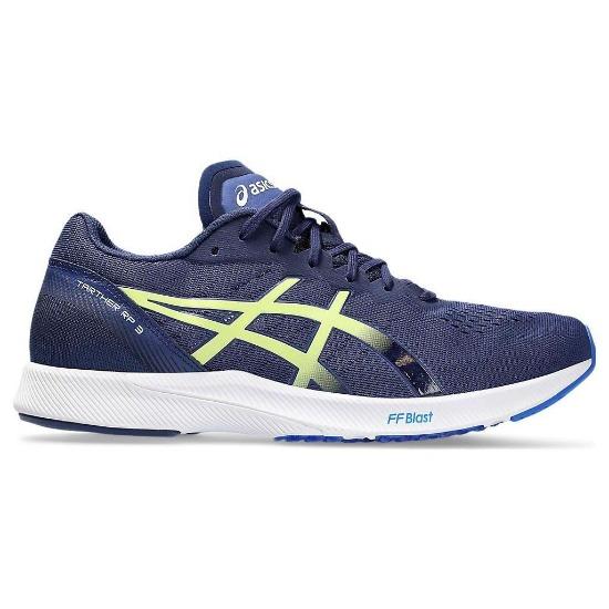Asics Tarther RP 3 2E Wide Deep Ocean Glow Yellow Men Sneakers Blue 1011B466-402