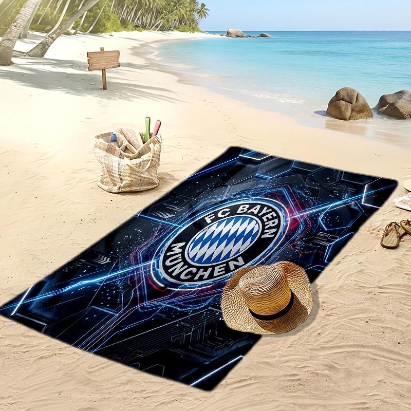 Bayern Munich Printed Beach Towel Quick Dry Soft TowelPortable Large Rectangular Beach Blanket for Travel Swimming Pool