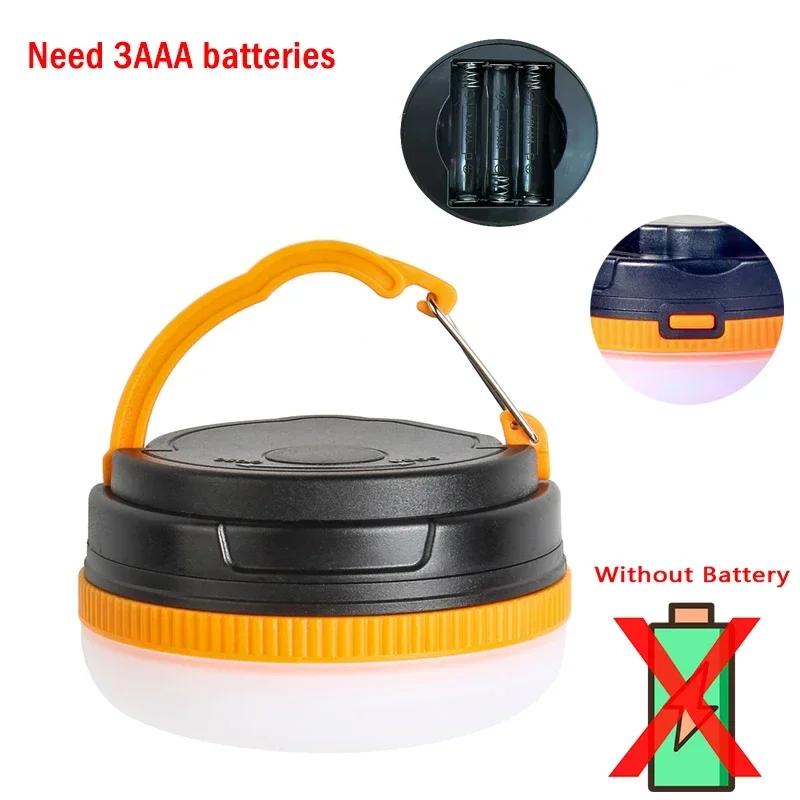 Portable LED Camping Lantern,3 Lighting Modes,Magnetic Flashlight for Tent/Camping/Home/Emergency Christmas Gift to Traveler