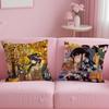 popular anime Komi Cant Communicate Cushion Cover Soft  EasyWash Pillow Case  Versatile for Couch Bed Travel and Office