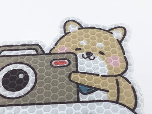 [Morikuma Shoten] Drive Recorder Sticker Recording Car Sticker (Reflective Sticker) Dashcam