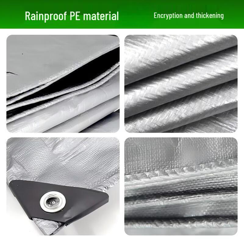 ZISIZ Heavy-Duty PE Waterproof Tarp