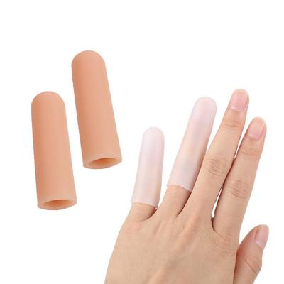 1Pair Soft Silicone Thumb Covers Tubes Moisturizing Finger Sleeves