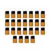 25 Pack Refillable Liquid Bottles Storage Containers Reusable Portable for Oils