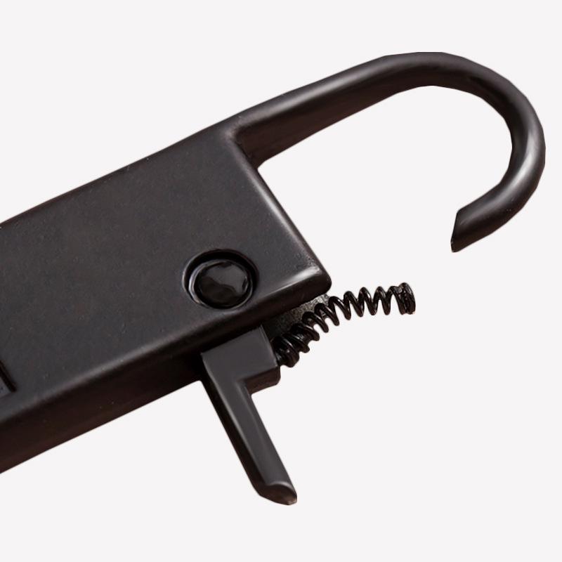 Odpinany ściągacz zamka błyskawicznego bez użycia narzędzi: Metalowy Wisiorek Sprężynowy do Torebek i Bagażu