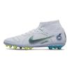 Nike Mercurial Superfly 8 Academy AG Soccer Shoes Men Soccer Shoes Gray Blue DJ2866-054