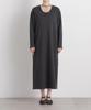 Reversible Dress with Choker Size [Nano Universe] Cut-and-Sewn (Women's, F, Charcoal) 669-6119309