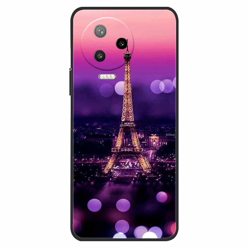 Etui do Infinix Note 12 2023 Note12 Pro 4G NFC Miękki silikon TPU Tylna osłona do Infinix Note 12 X676C 2023 Etui na telefon Czarny