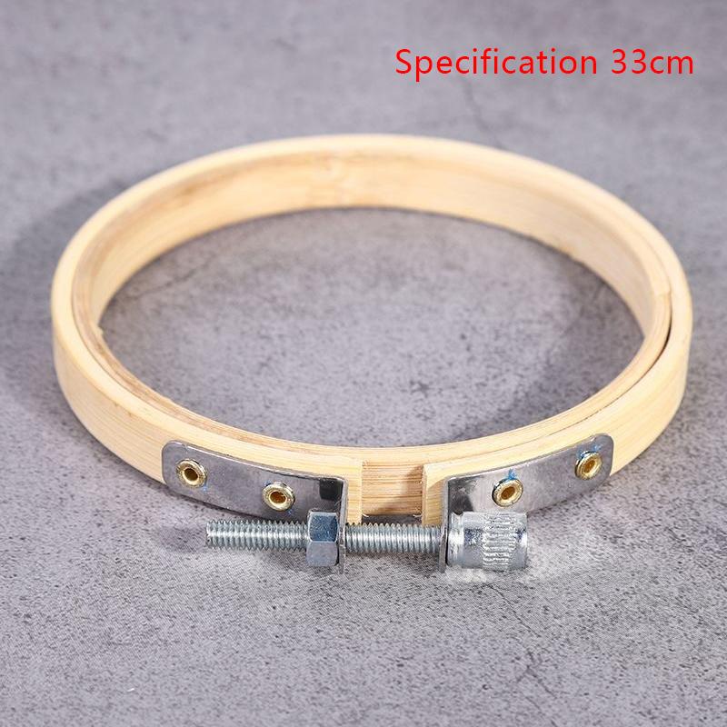 Cadru din bambus Inel cerc de broderie Diy Broderie Pictură Kit punct de cruce Cadru rotund din bambus Instrumente de cusut Home Decor