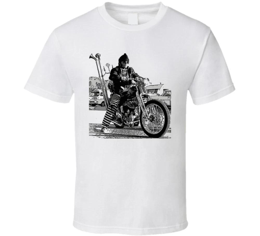 Jack Nicolson Easy Rider Motorcycle Biker Hippie T Shirt
